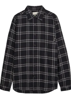 Garrison plaid cotton shirt