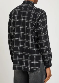 Garrison plaid cotton shirt