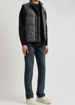 Garson quilted wool-blend gilet