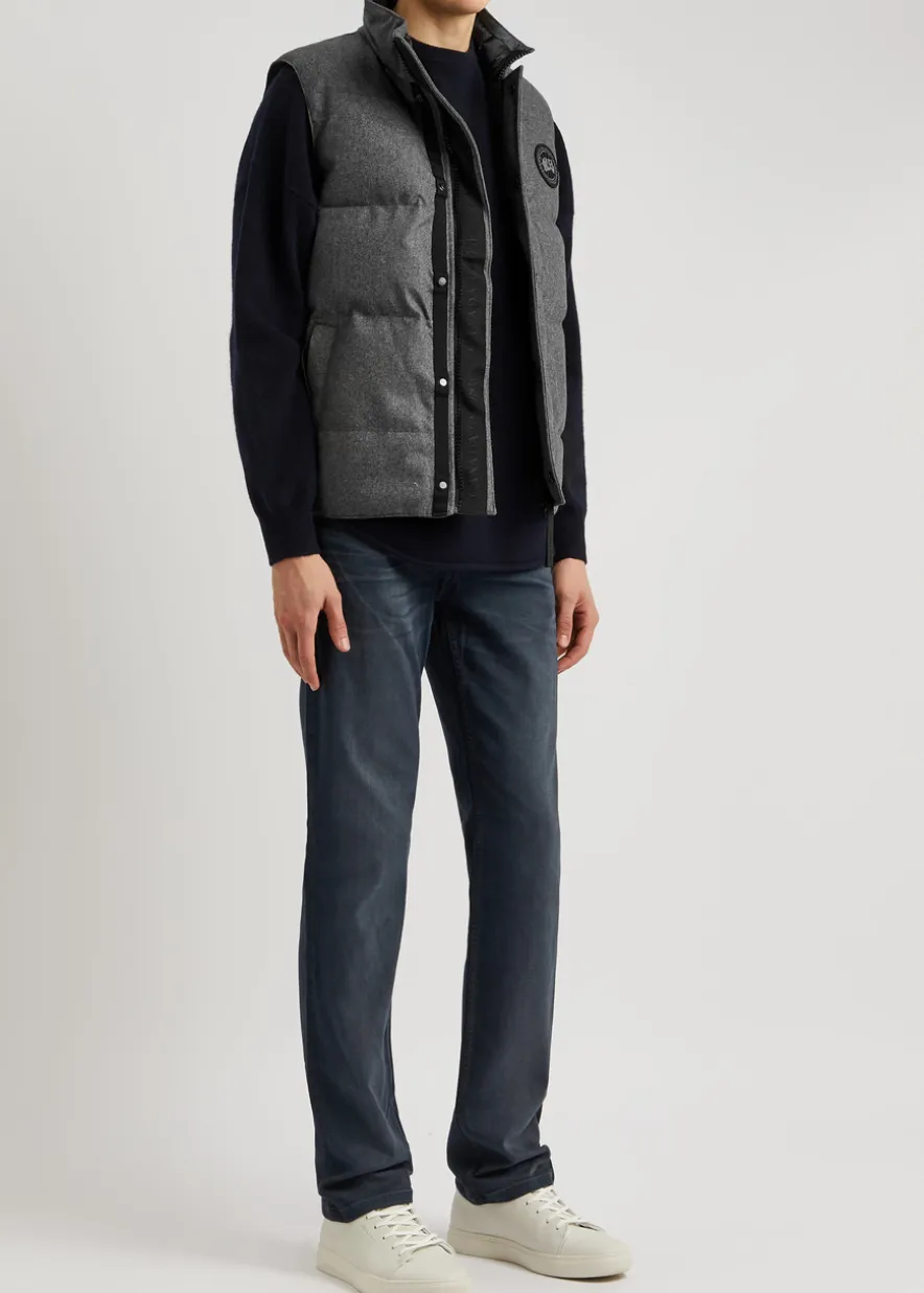 Garson quilted wool-blend gilet