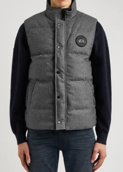 Garson quilted wool-blend gilet