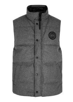 Garson quilted wool-blend gilet