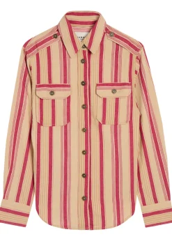 Gelva striped cotton shirt