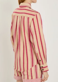 Gelva striped cotton shirt