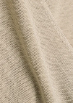 Gema knit mini wrap dress