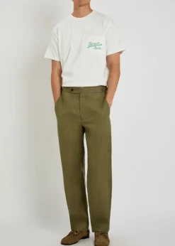 Geneva beaded cotton T-shirt