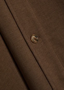 Geneva textured jersey overshirt