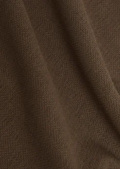 Geneva textured tapered-leg jersey trousers