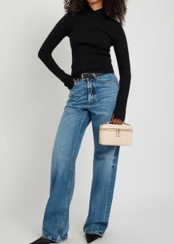 Georgia ribbed merino wool jumper
