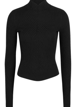 Georgia ribbed merino wool jumper