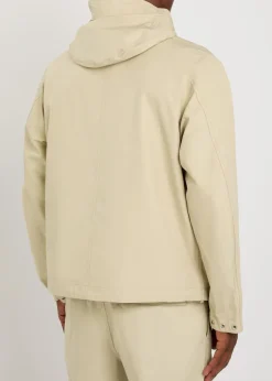 Ghost hooded cotton-poplin parka jacket