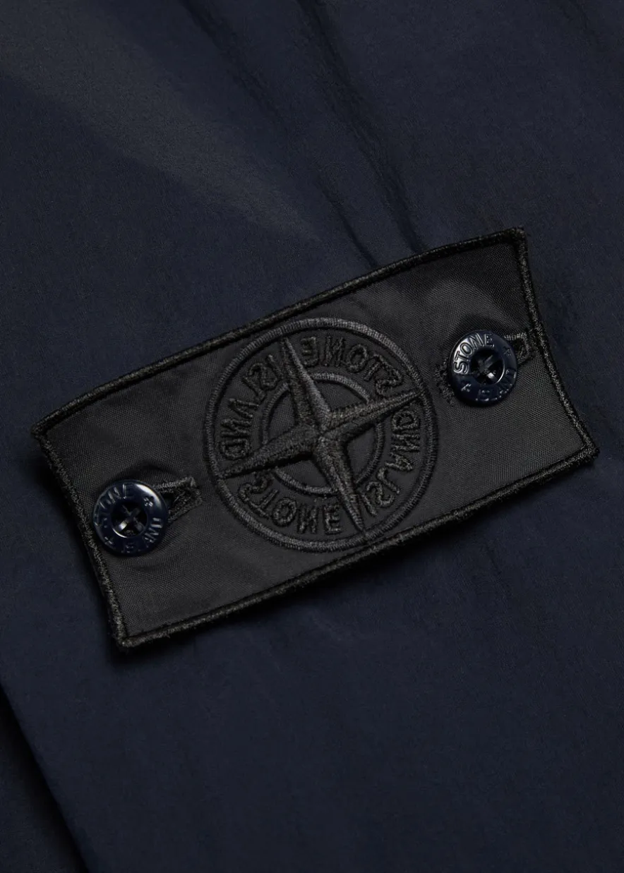 Ghost hooded nylon parka jacket