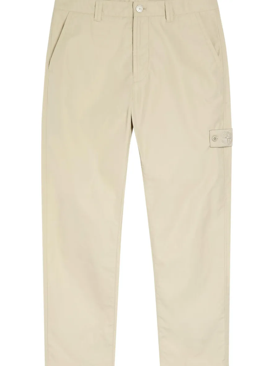 Ghost logo cotton trousers