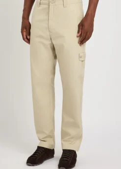 Ghost logo cotton trousers