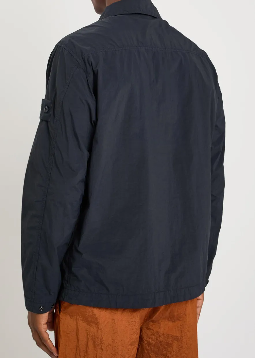 Ghost logo nylon overshirt