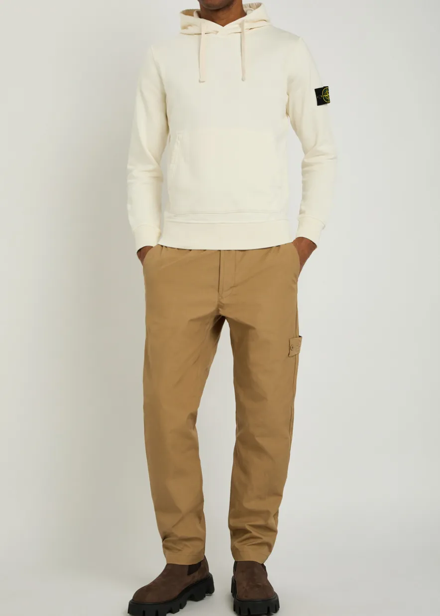 Ghost straight-leg cotton-poplin trousers