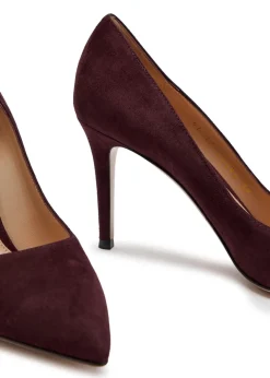 Gianvito 85 suede pumps