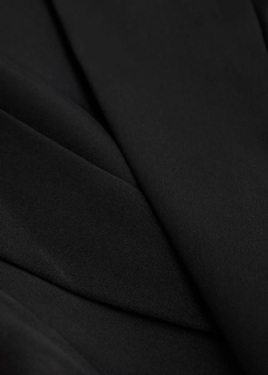 Gilbert double-breasted silk jacket