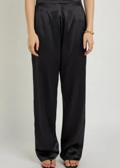 Gilbert silk trousers
