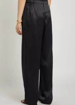 Gilbert silk trousers