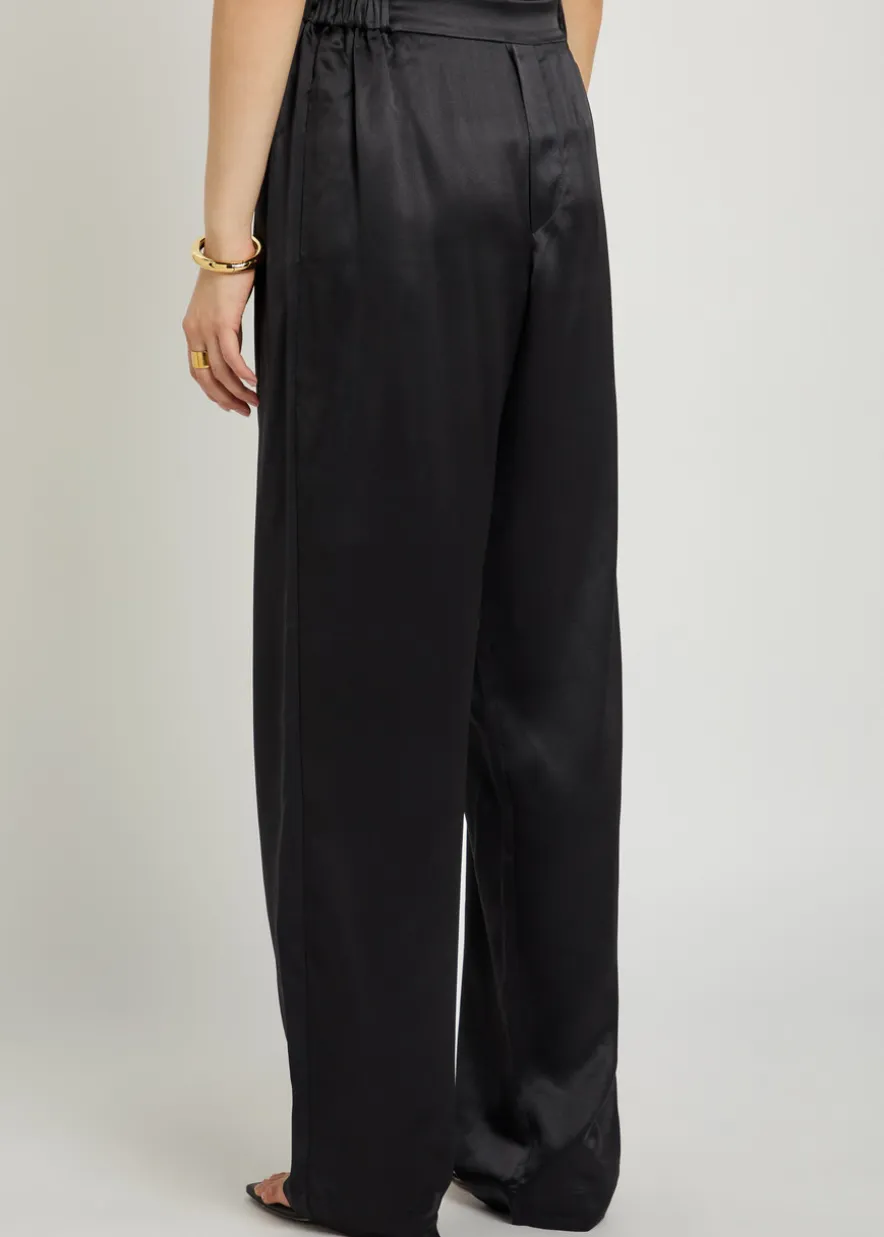 Gilbert silk trousers