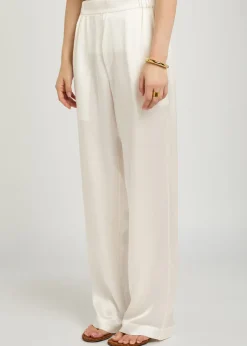 Gilbert silk trousers