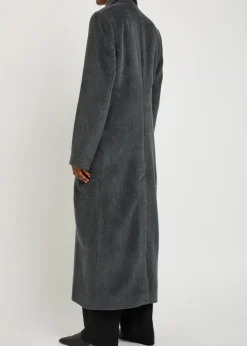 Gilda double-breasted wool coat