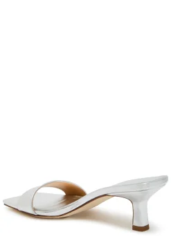 Gilly 55 metallic nappa sandals