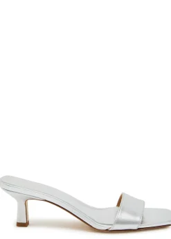Gilly 55 metallic nappa sandals
