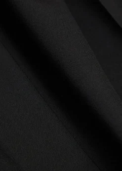 Giorgia pleated wide-leg wool trousers