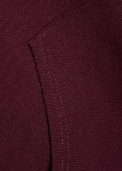 Girlfriend hooded cotton-blend sweatshirt