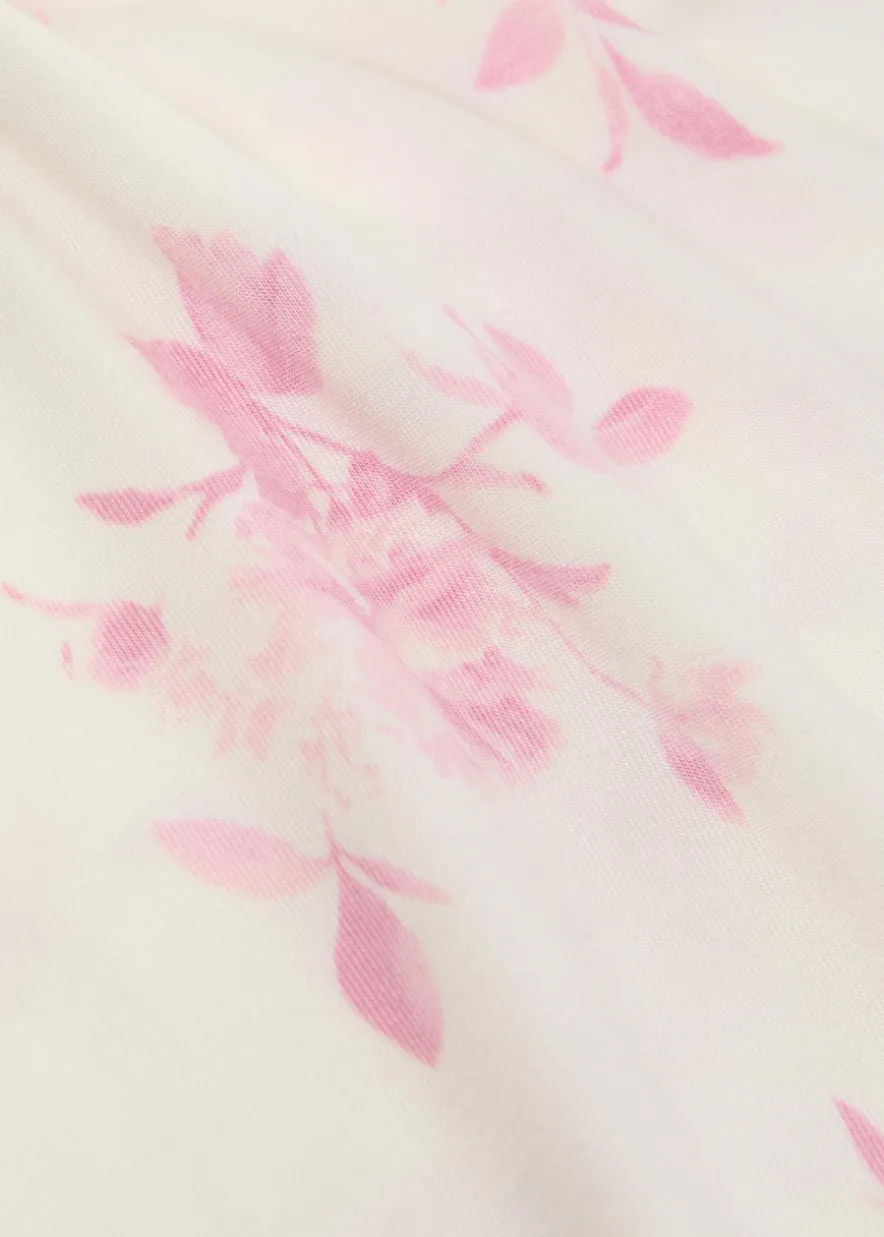 Gisele floral-print jersey pyjama set