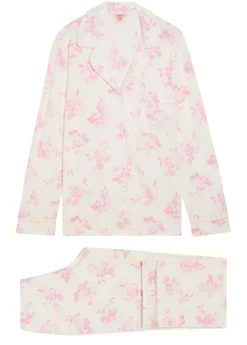Gisele floral-print jersey pyjama set