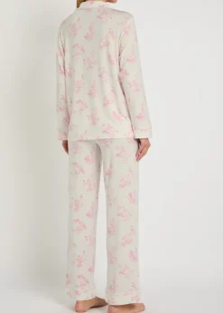 Gisele floral-print jersey pyjama set