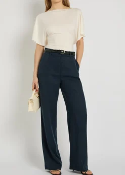 Gisele straight-leg trousers