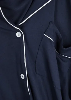 Gisele stretch-jersey pyjama set