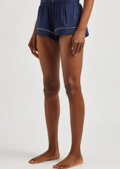Gisele stretch-jersey pyjama set