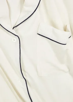 Gisele stretch-jersey pyjama set