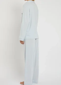 Gisele stretch-jersey pyjama set