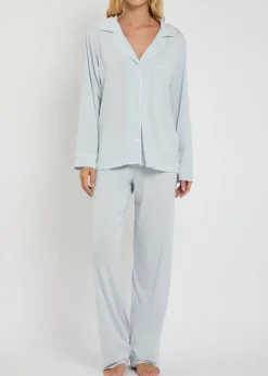 Gisele stretch-jersey pyjama set