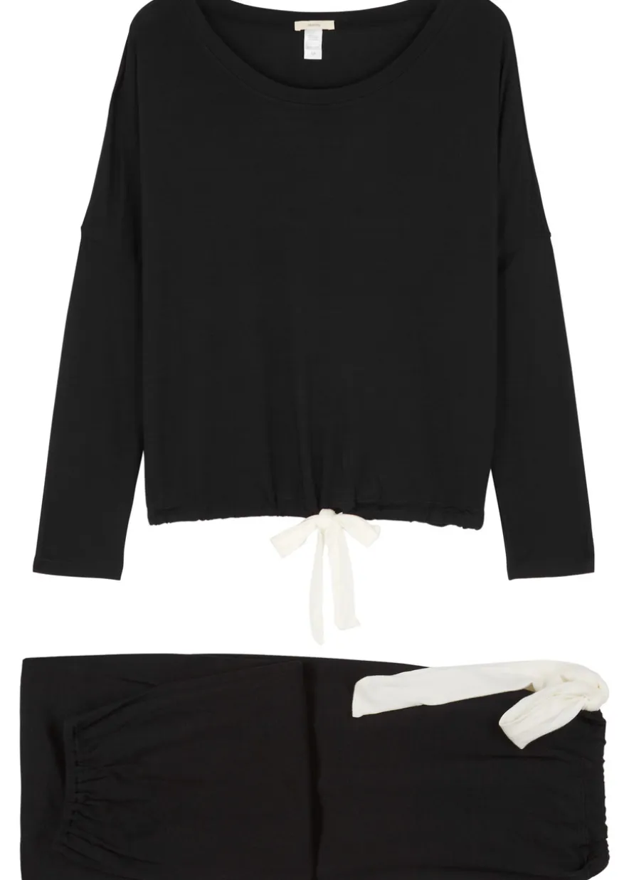 Gisele stretch-modal pyjama set