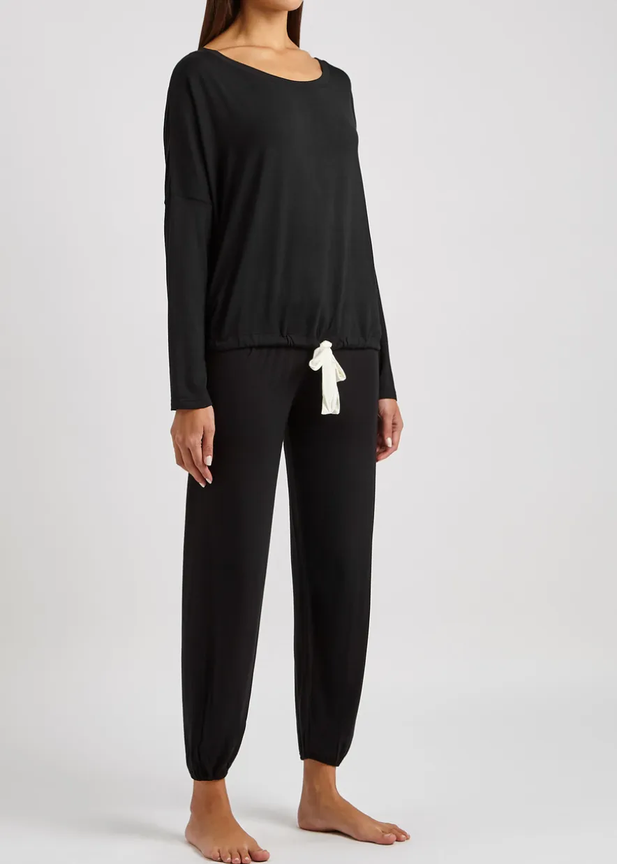 Gisele stretch-modal pyjama set