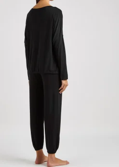 Gisele stretch-modal pyjama set