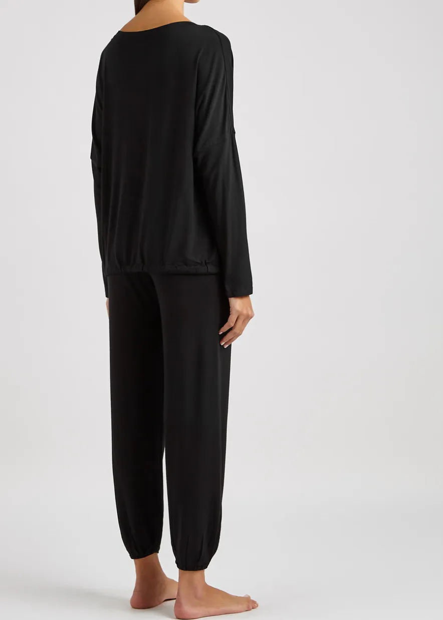 Gisele stretch-modal pyjama set