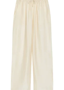 Giulia embroidered wide-leg trousers