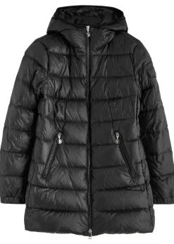 Glements hooded quilted shell jacket