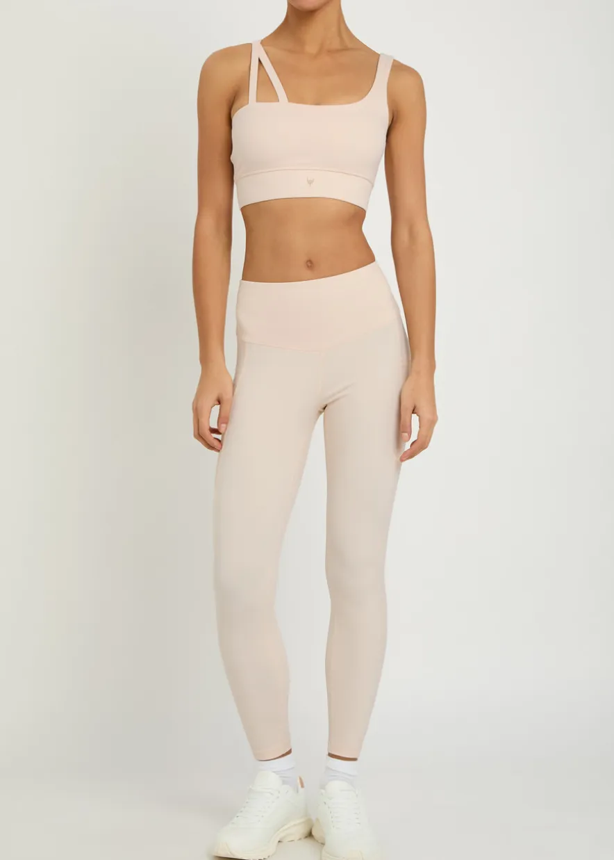 Glen stretch-jersey sports bra