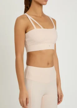 Glen stretch-jersey sports bra