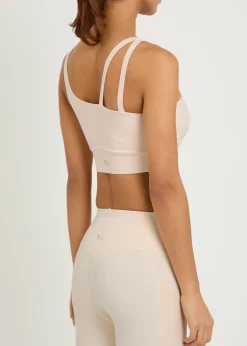 Glen stretch-jersey sports bra