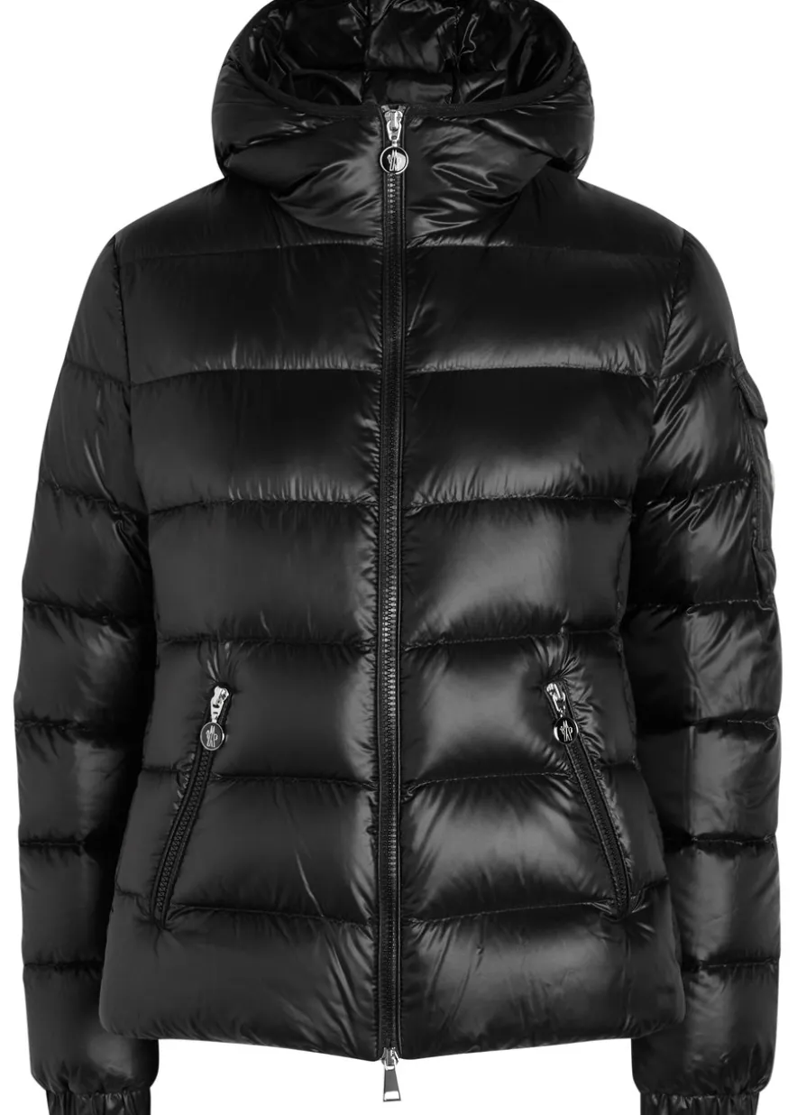 Glesse padded hooded shell jacket